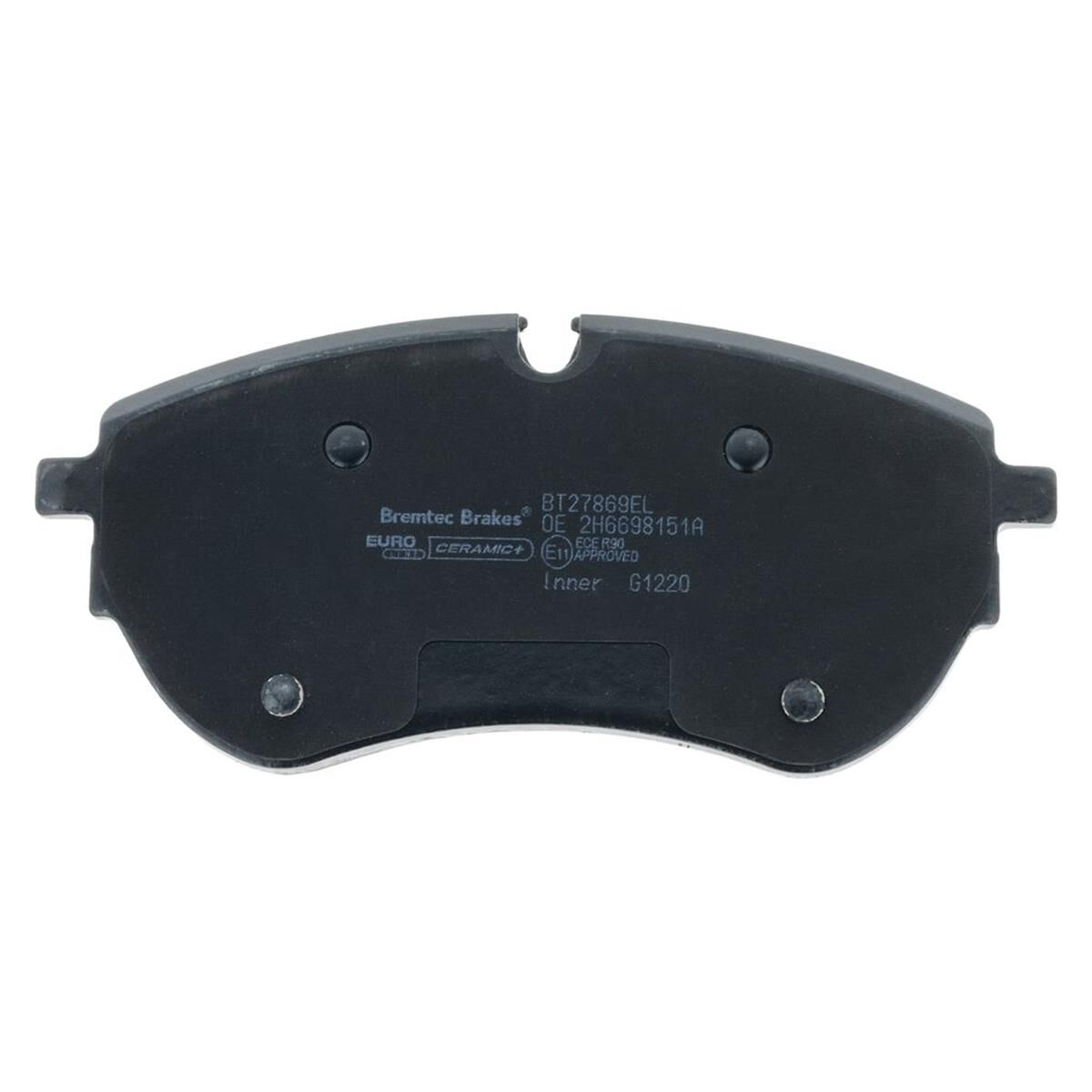 EUROLINE CERAMIC+ ZERO DUSTVOLKSWAGEN AMAROK V6, , scaau_hi-res