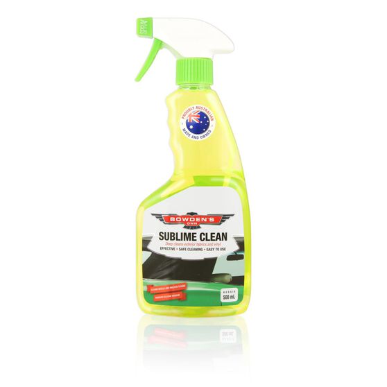 Bowden S Own Sublime Clean Exterior Trim Detailer 500ml Boslc Supercheap Auto