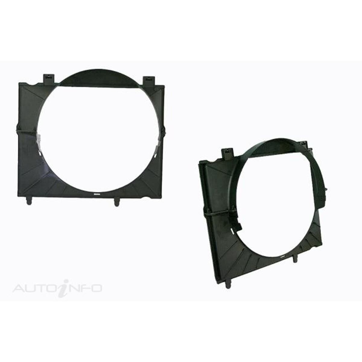 HOLDEN RODEO  RA  03/2003 ~ 12/2006  FAN SHROUD  3.0 LITRE INLINE 4 DIESEL- (4JJ), , scaau_hi-res