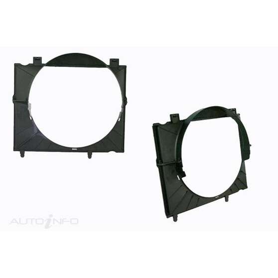 HOLDEN RODEO  RA  03/2003 ~ 12/2006  FAN SHROUD  3.0 LITRE INLINE 4 DIESEL- (4JJ), , scaau_hi-res