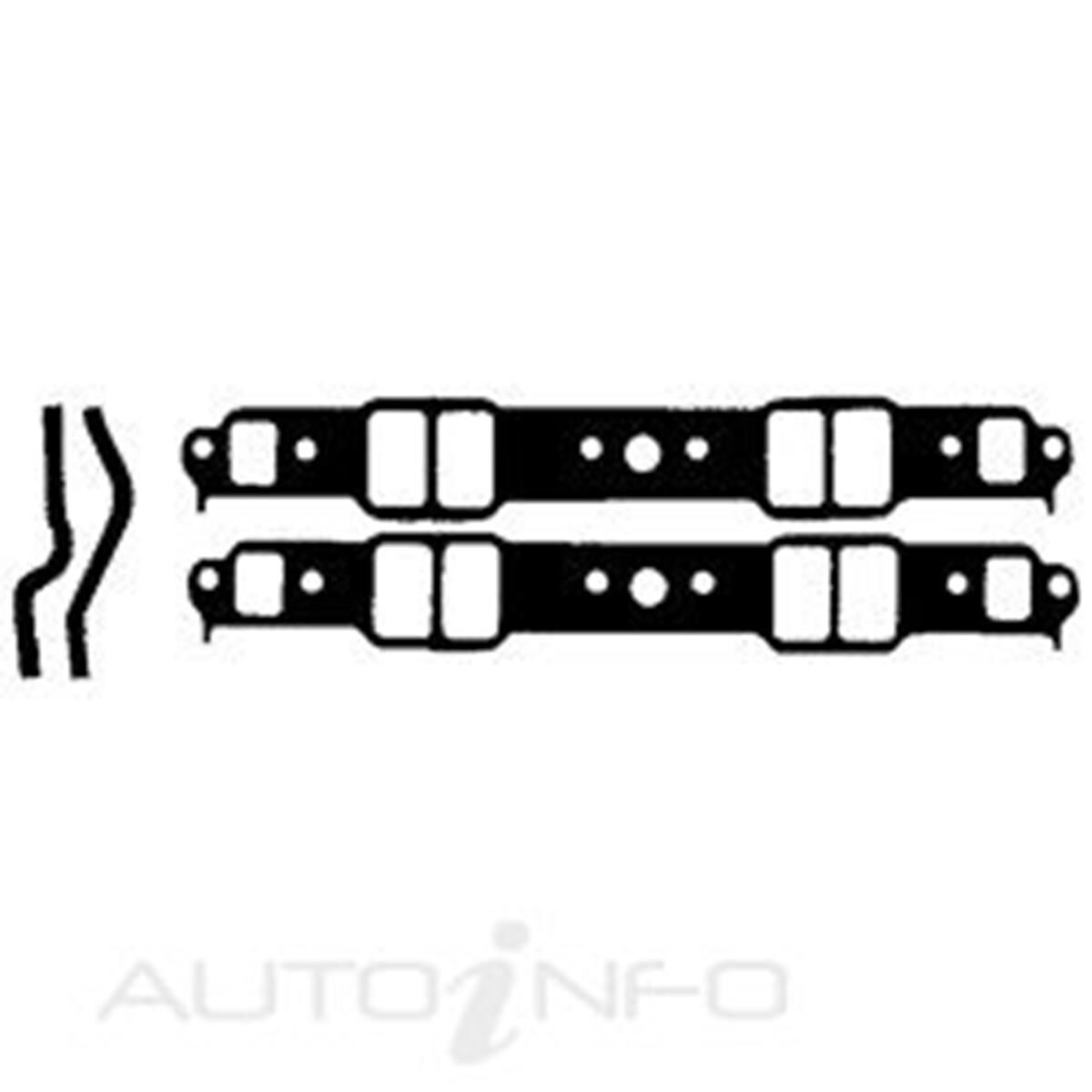 GASKET INLET FIT CHEV 283-350, , scaau_hi-res
