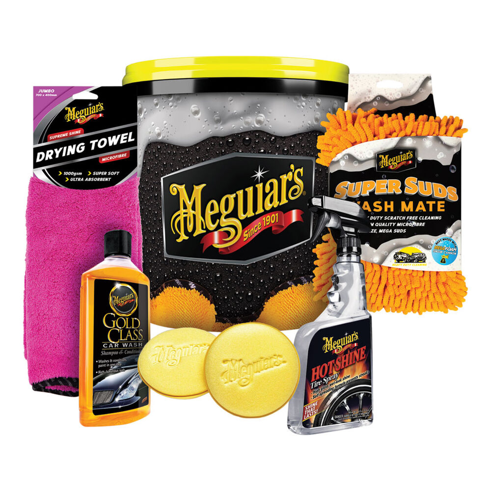 Meguiar's Super Shine Collectors Bucket Detailing Kit Supercheap Auto