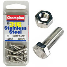 Champion Screws and Nuts Set, , scaau_hi-res