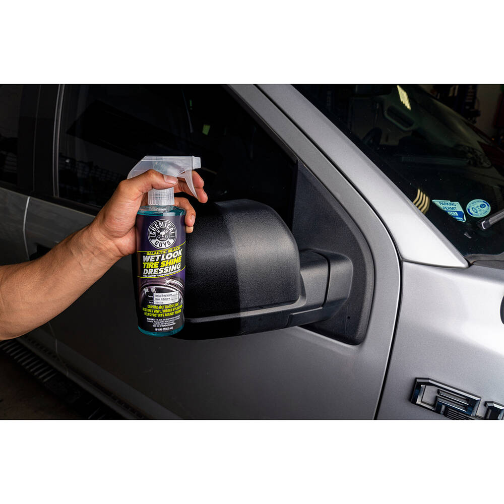 chemical guys galactic black wet look tire shine dressing Amazon.com: Chemical Guys Galactic Black Wet Look Tire Shine Dressing, for a Whole New Level of Shine and Depth of Black, Safe for Cars, Trucks, Motorcycles, RVs & More, 32 fl oz :
