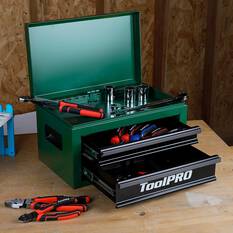ToolPRO 15" Heavy Duty Mini Tool Chest Green, , scaau_hi-res