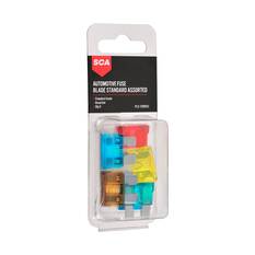 SCA Automotive Fuses - Standard Blade Assorted, 6 Pack, , scaau_hi-res