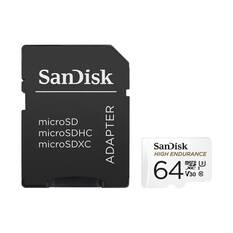 Sandisk High Endurance MicroSD Memory Card 64GB, , scaau_hi-res