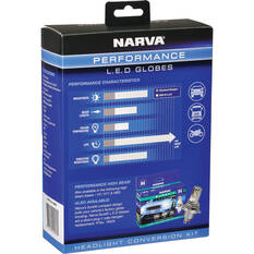 Narva Gen III LED Headlight Globes - HB3, 12/24V, 18445, , scaau_hi-res