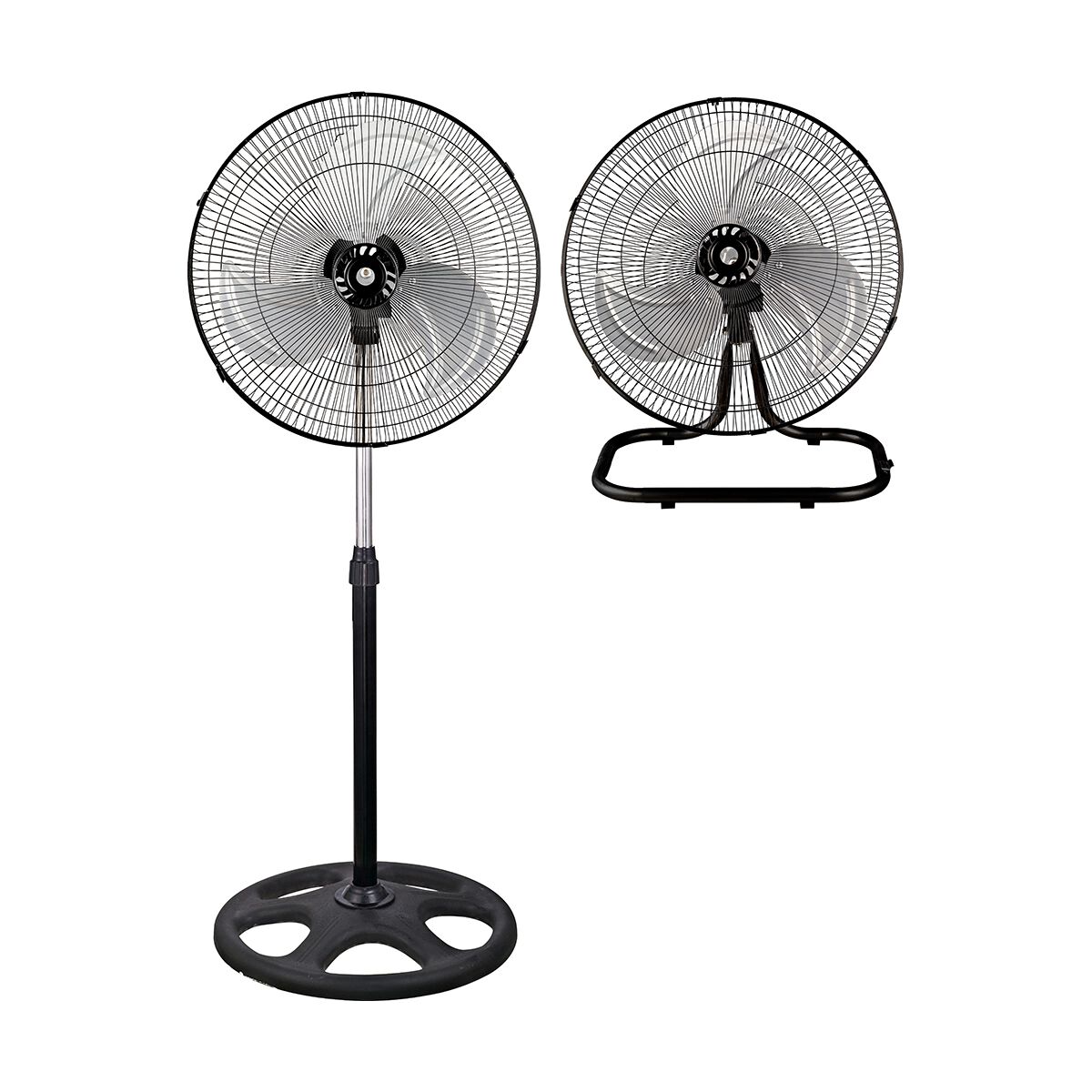 2 in 1 450mm Floor and Pedestal Fan, , scaau_hi-res