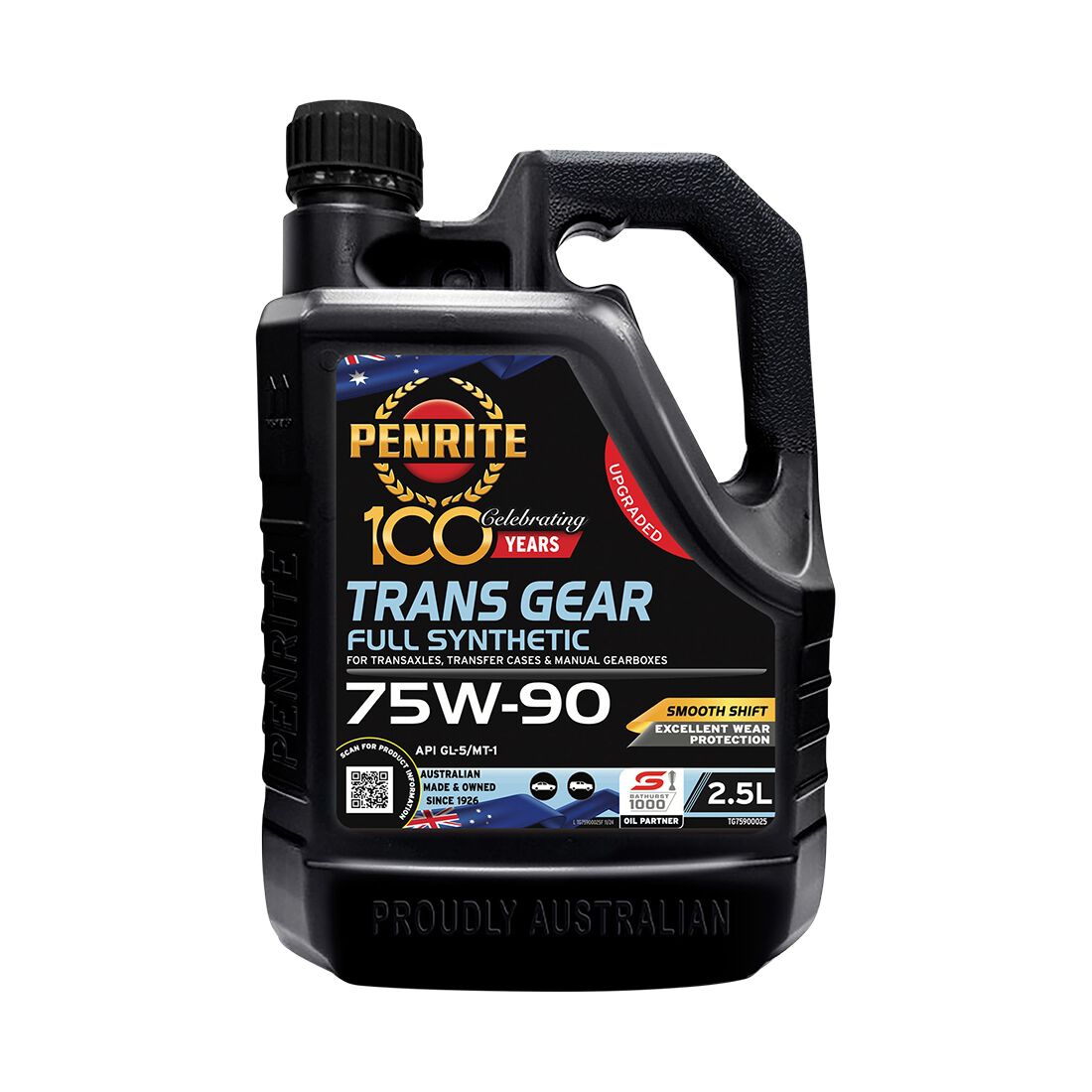 Penrite Trans Gear Oil - 75W-90 2.5 Litre, , scaau_hi-res