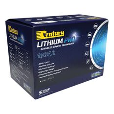 Century Deep Cycle Lithium Battery 100Ah C12-100XLi, , scaau_hi-res