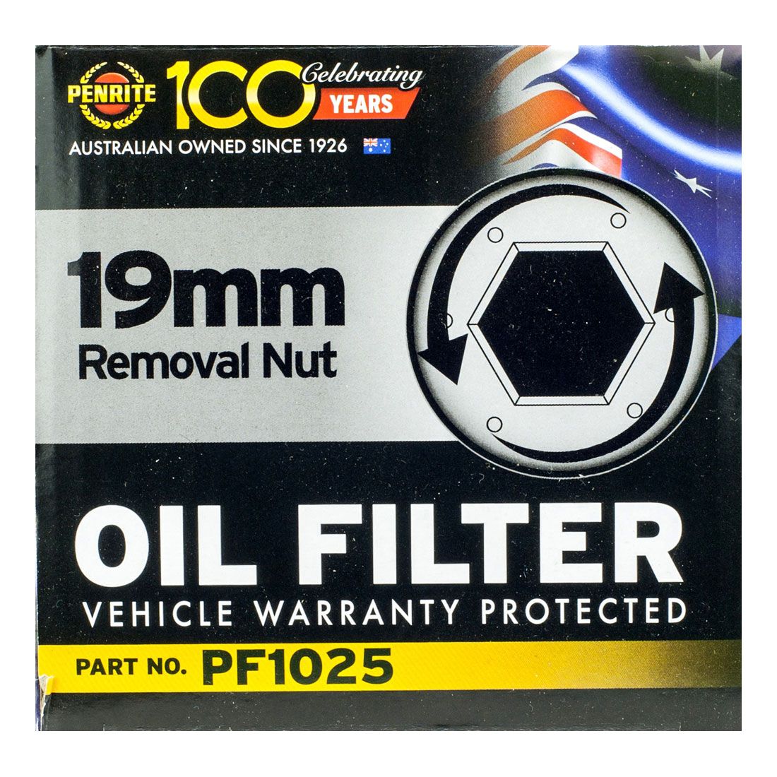 Penrite Oil Filter PF1025 (Interchangeable with Z313), , scaau_hi-res
