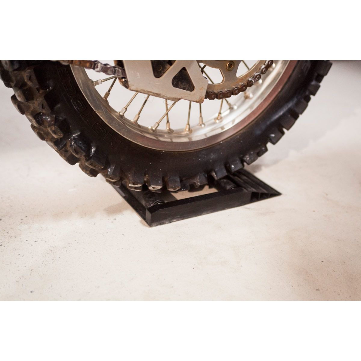 motorcycle roller stand