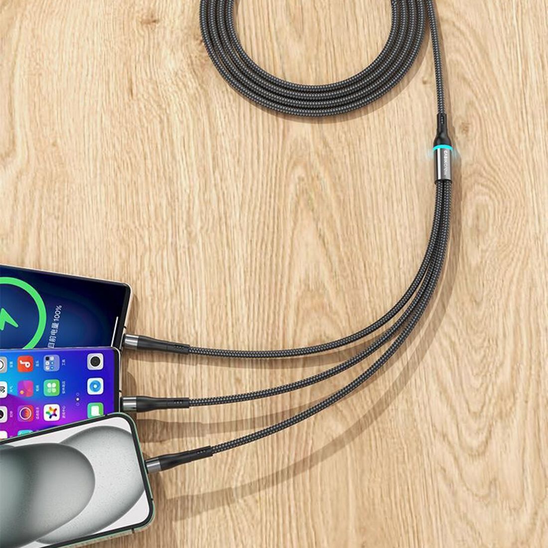 Cabin Crew Multi Lightning/USB-C/Micro USB Charging Cable, , scaau_hi-res