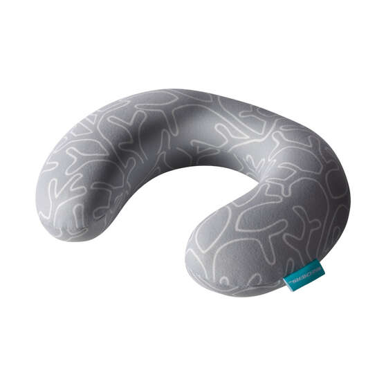 Skechers Kids Neck Pillow Light Grey, , scaau_hi-res