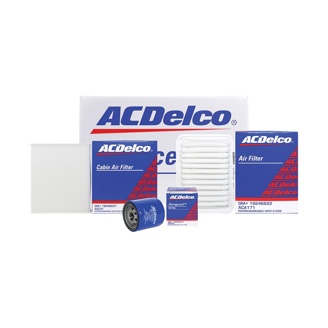 ACDelco Filter Service Kit ACK49 19282597, , scaau_hi-res