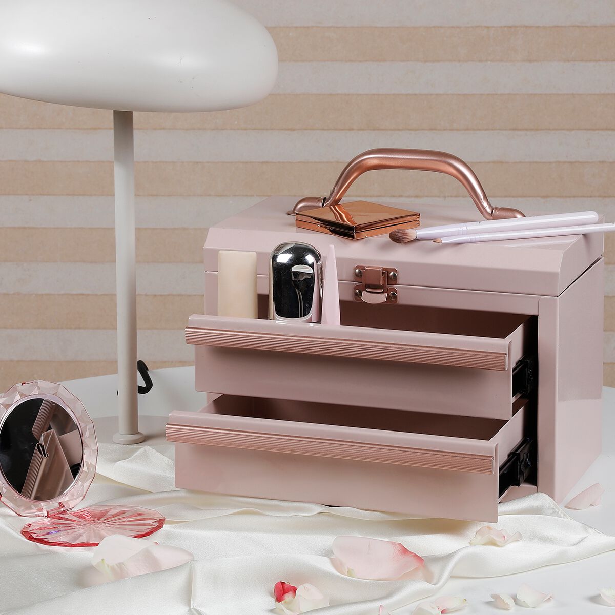 Toolpro Mini Tool Chest Soft Pink, , scaau_hi-res