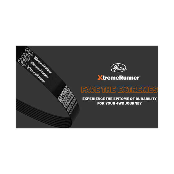 Gates XtremeRunner Micro-V Drive Belt - 6PK2200XR, , scaau_hi-res