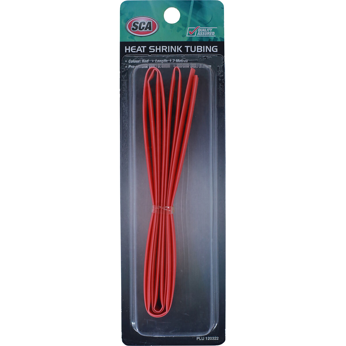 SCA Heat Shrink Tubing - Red, 8.2mm x 1.2m, , scaau_hi-res