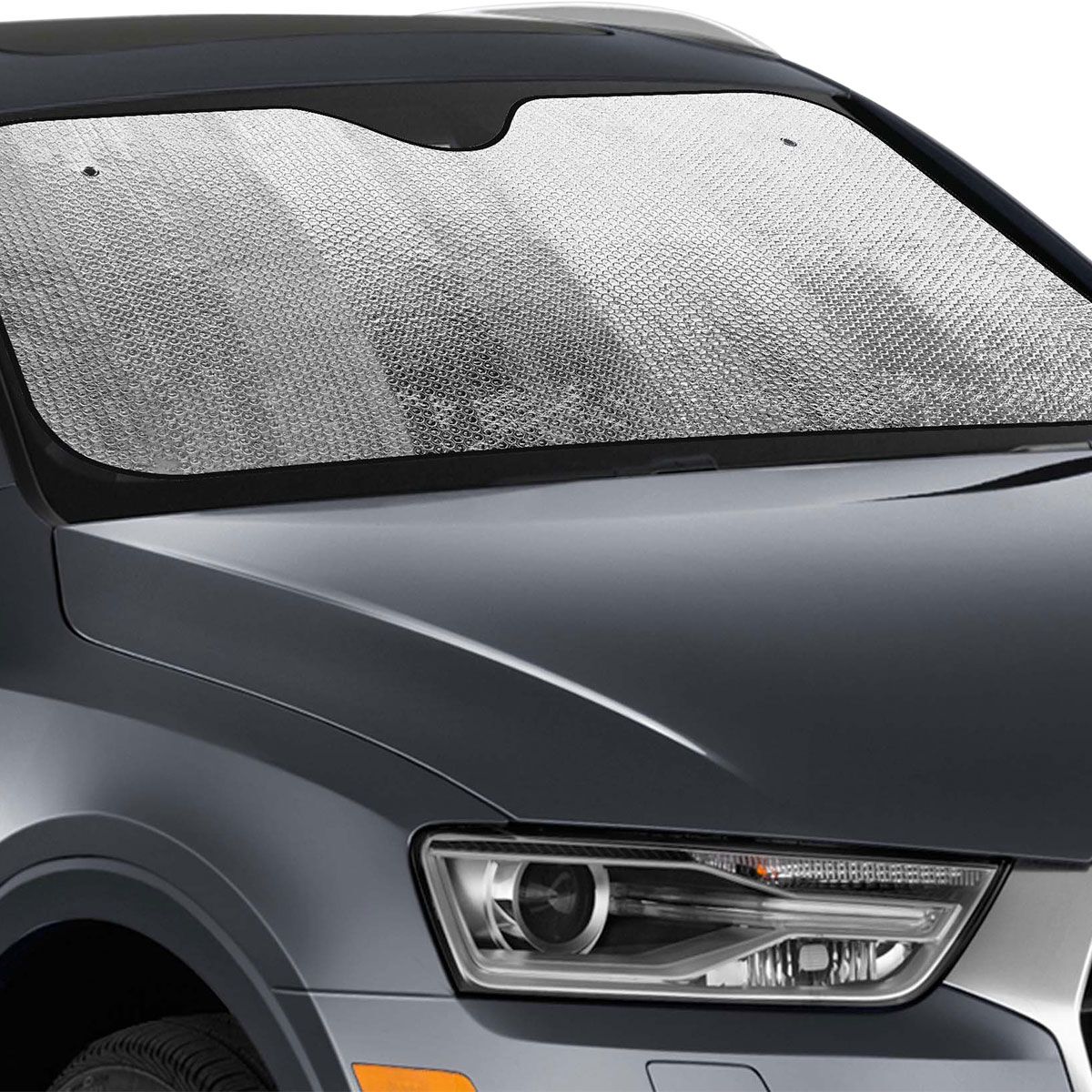 SCA Accordion Bubble Sunshade Silver Front Medium, , scaau_hi-res