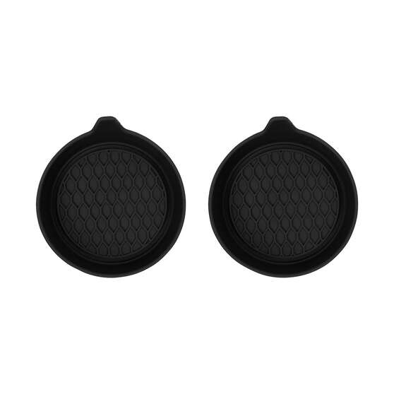 Cabin Crew Drink Coasters Black Dish 2Pk, , scaau_hi-res