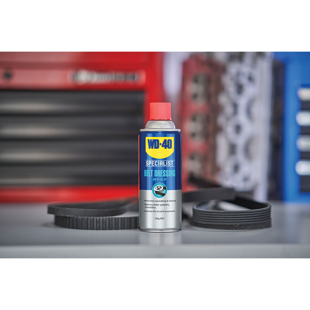 WD40 Specialist Automotive Belt Dressing Spray 316g Supercheap Auto