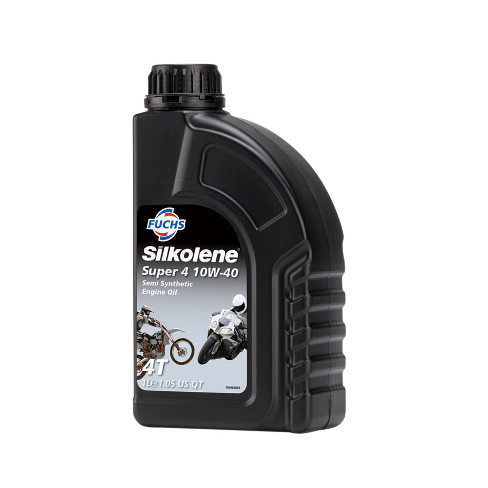 Silkolene Super 4 Motorcycle Oil - 10W-40, 1 Litre ...