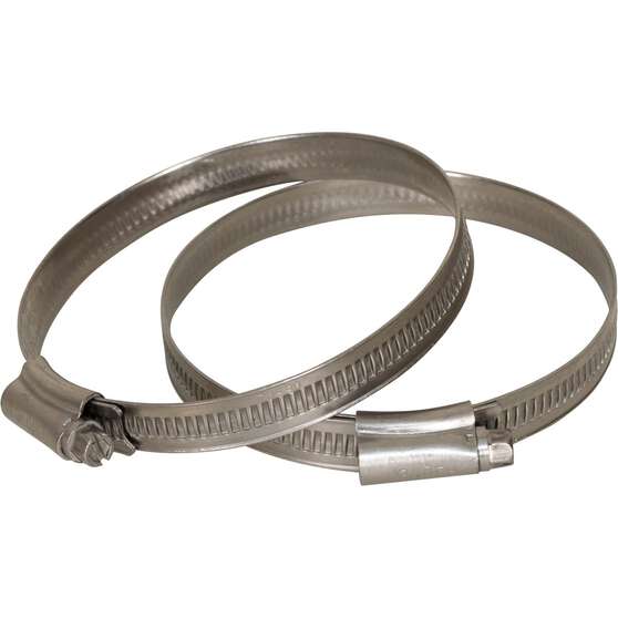 Calibre Solid Band Hose Clamps 70-90mm, , scaau_hi-res