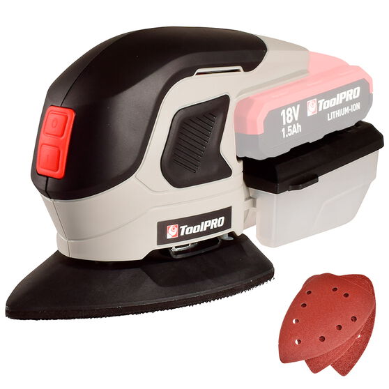 ToolPRO 18V Detail Sander Skin Supercheap Auto