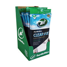 Turtle Wax Clear Vue Glass Wipes 24 Pack, , scaau_hi-res