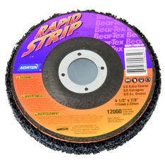 Norton BearTex Rapid Strip Disc Extra Coarse 115mm x 22mm, , scaau_hi-res