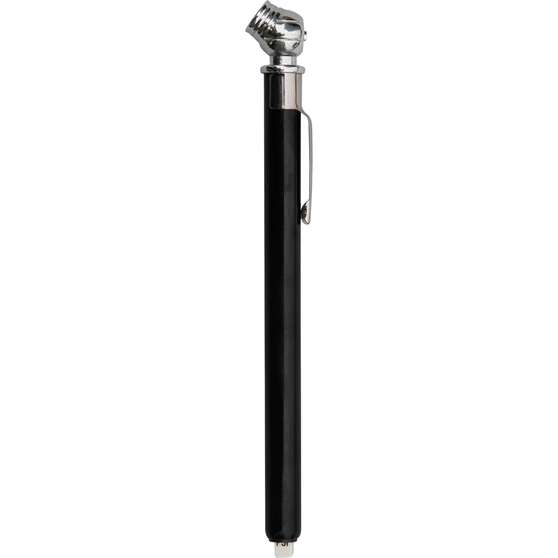 SCA Metal Head Pencil Tyre Gauge - 10-100 PSI, , scaau_hi-res