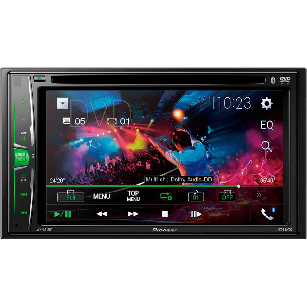 Pioneer Avh A215bt Double Din Head Unit Supercheap Auto
