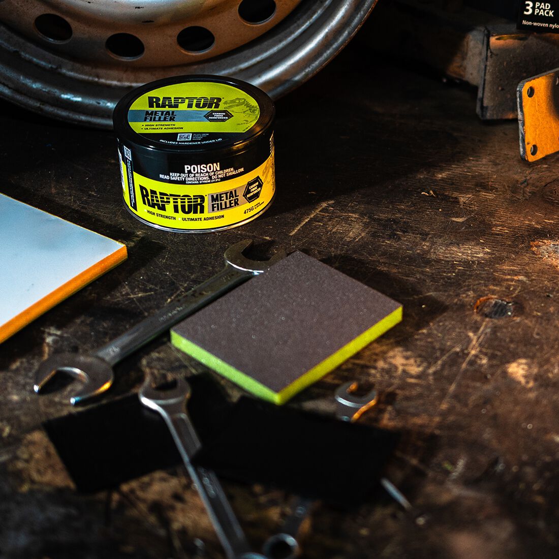 Raptor Metal Filler 475g, , scaau_hi-res