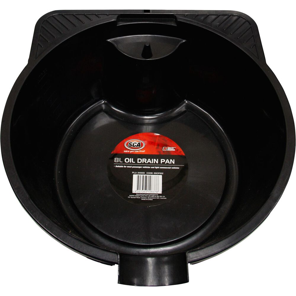 SCA Oil Drain Pan 8 Litre Supercheap Auto
