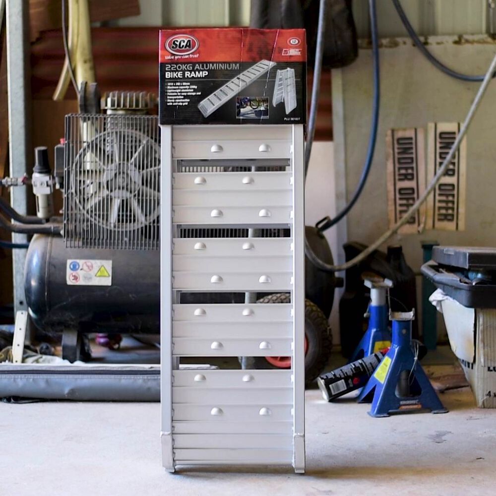 SCA Loading Ramp Aluminium Single 220Kg Supercheap Auto