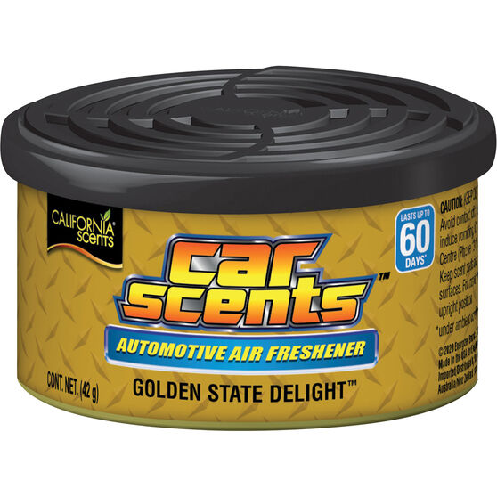 California Scents Car Scents Air Freshener Can Golden State