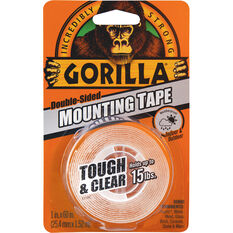 Gorilla Clear Double Sided Mounting Tape, , scaau_hi-res