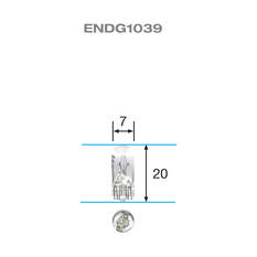 ENDURALIGHT Automotive Globes - Wedge 24V, 5W, T-10, , scaau_hi-res