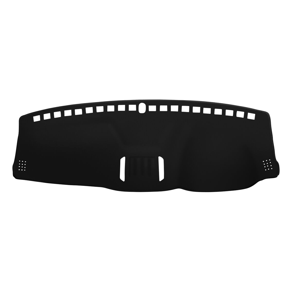 Tailored Car Accessories Suede Dashmat 100 Black to suit Ford Ranger / Everest PX2/PX3      09/15 - 07/22 - 91F SB, , scaau_hi-res