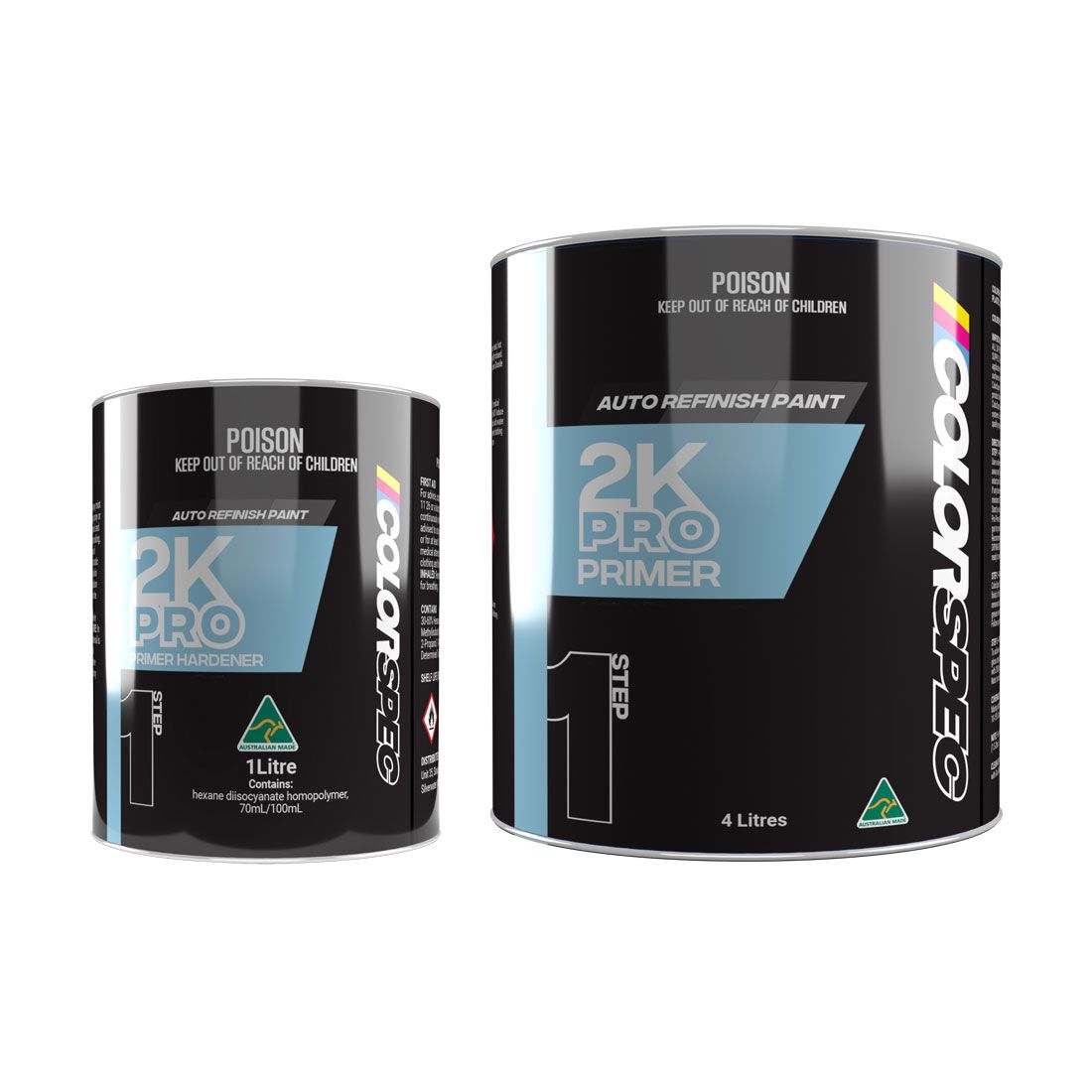 COLORSPEC Paint - 2K Pro Primer - 5 Litre Kit, , scaau_hi-res