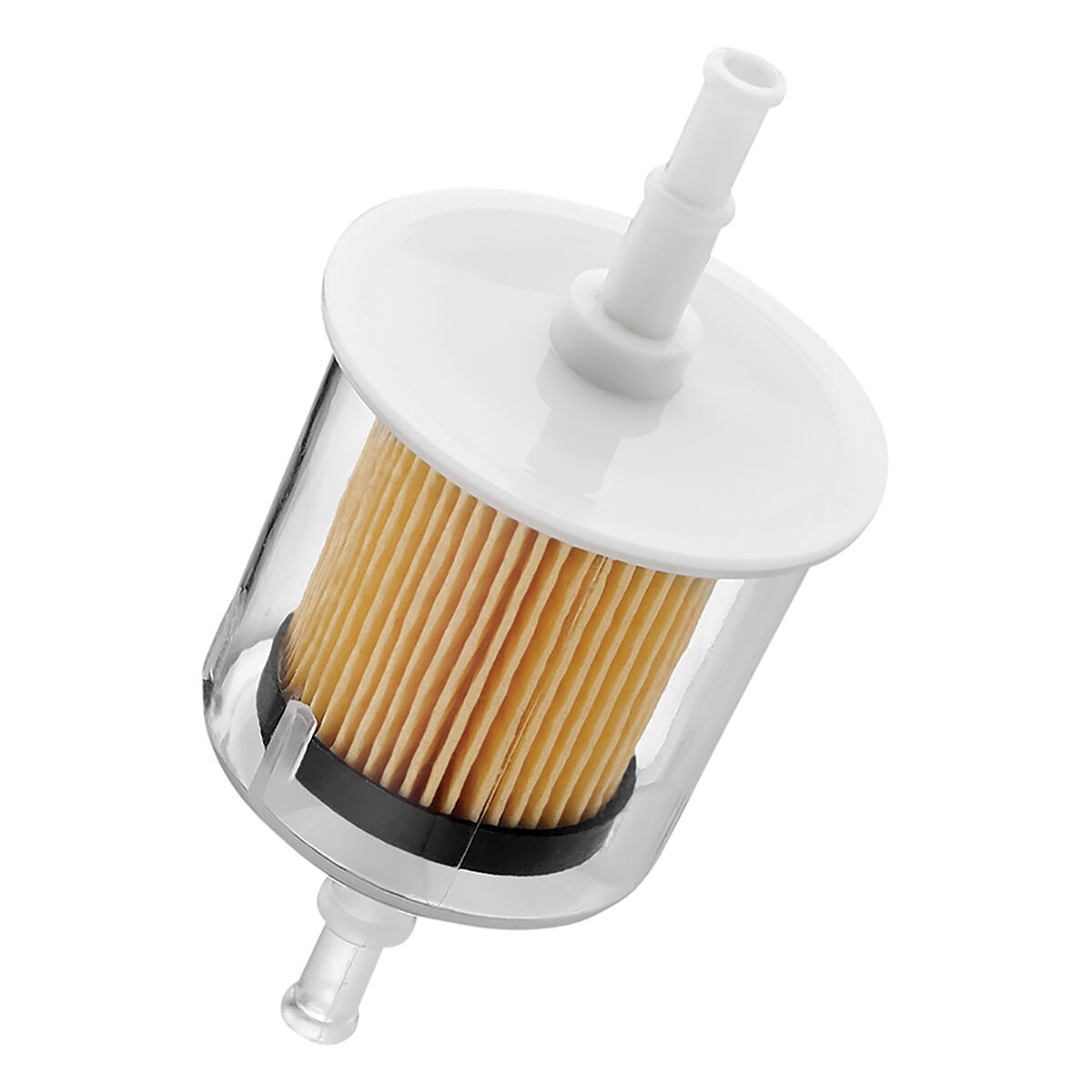 In line store fuel filter