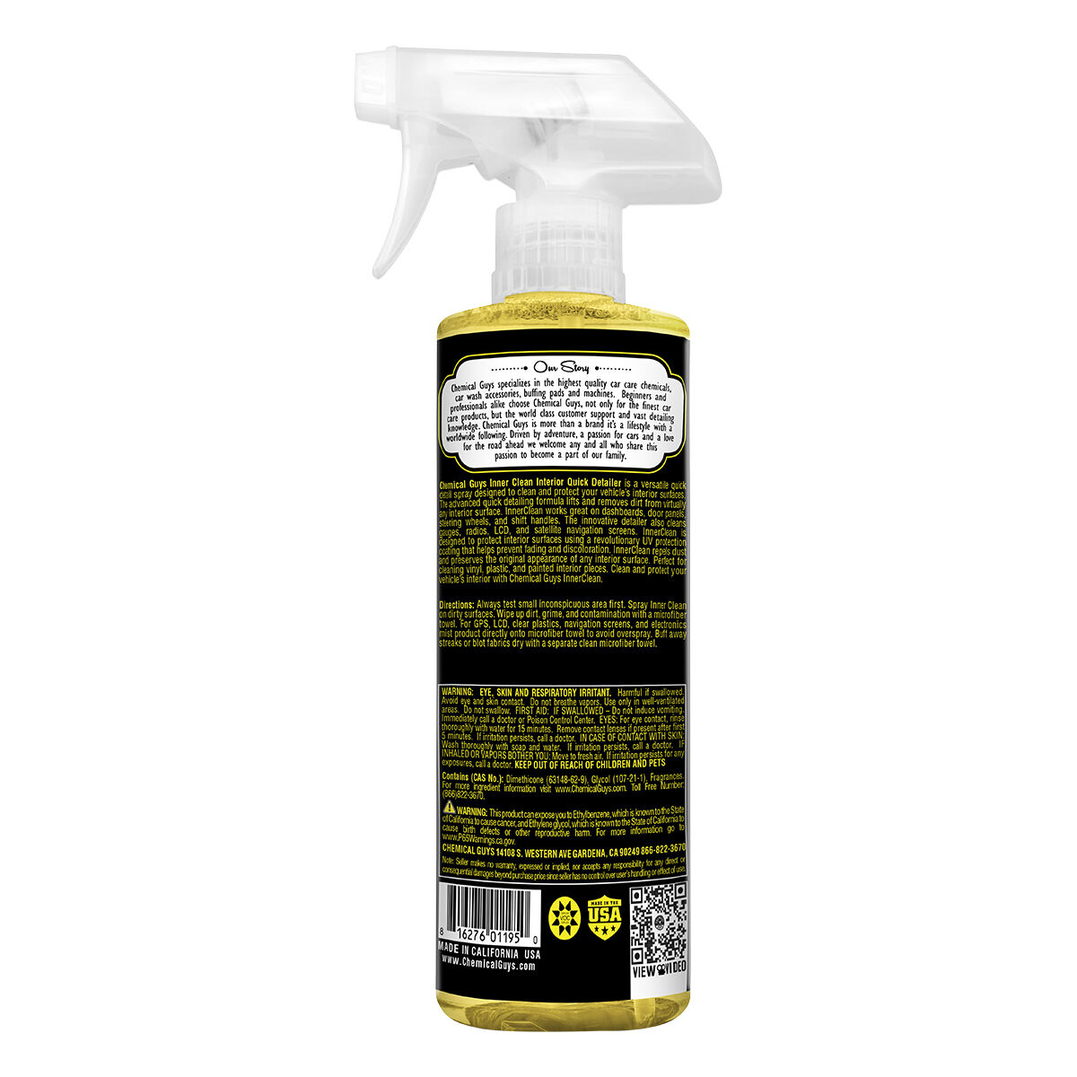 Chemical Guys InnerClean Quick Detailer 473mL, , scaau_hi-res