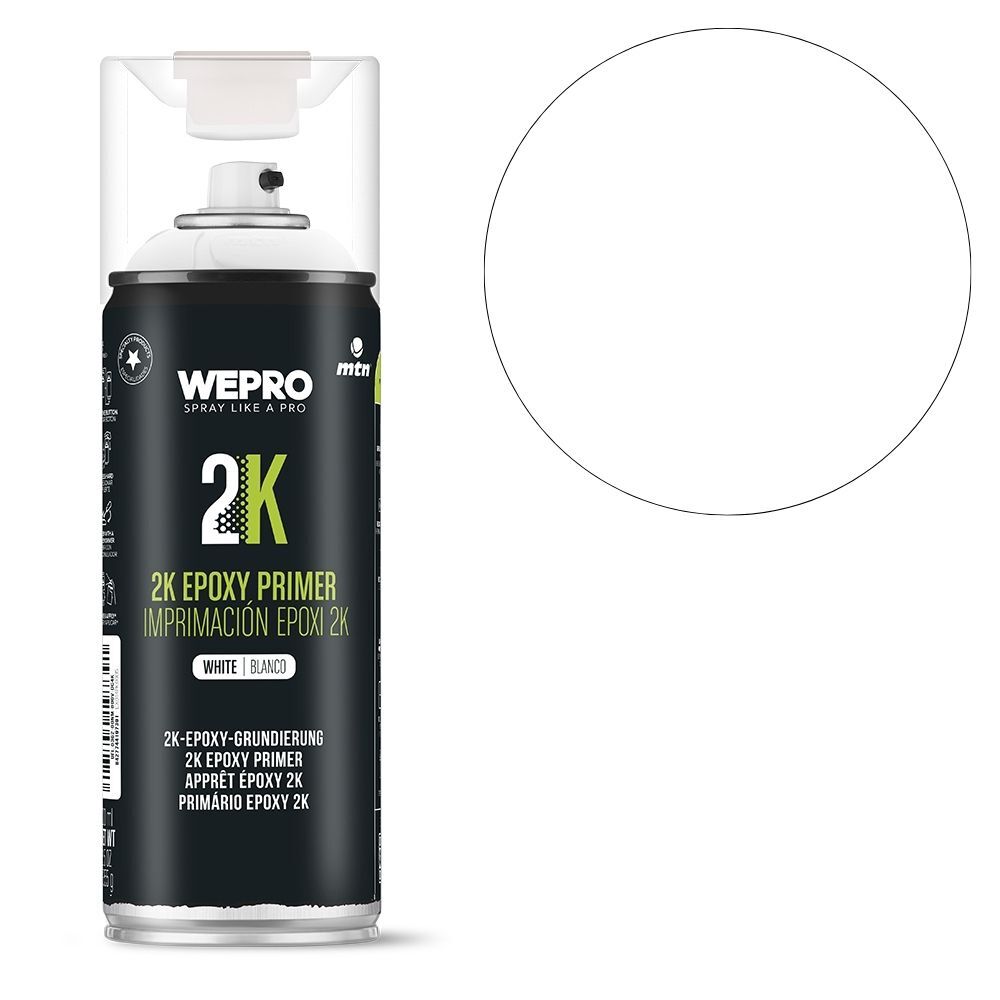 MTN WEPRO 2K Epoxy Primer White 400mL, , scaau_hi-res