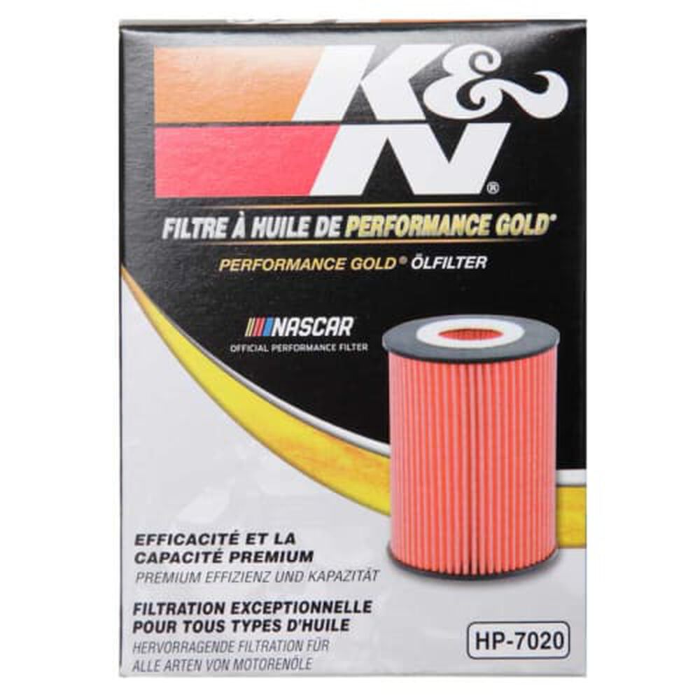 K&N Performance Gold Cartridge Oil Filter HP7020 (interchangeable with