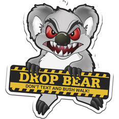 Myne Drop Bear Air Freshener - Ocean Breeze, , scaau_hi-res