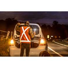 Trafalgar Hi-Vis Day Night Safety Vest Orange X-Large, , scaau_hi-res