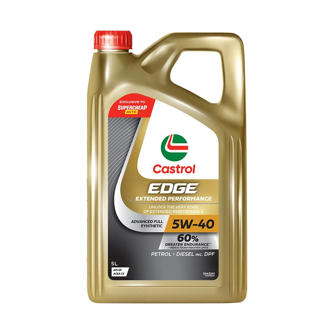 Castrol EDGE Extended Performance Engine Oil - 5W-40, 5 Litres, , scaau_hi-res