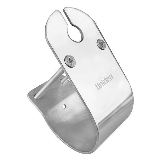 Uniden 76mm Glossy Stainless Steel Bull Bar Mount with Cable Slot MBU-04BK, , scaau_hi-res