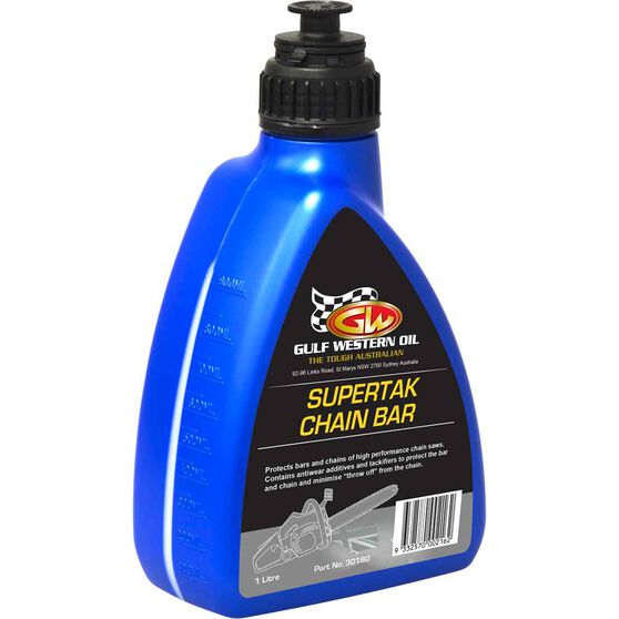 Gulf Western Supertak Chainsaw Bar Oil 1 Litre Supercheap Auto